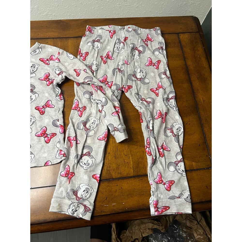 Girls Disney 3t Minnie Mouse Pajamas - Picture 3 of 5